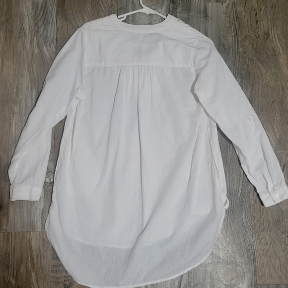 Soft Surroundings cotton linen blend beaded details size small - Picture 14 of 16